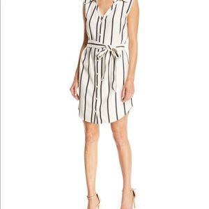 Alice + Olivia Payton Striped Shirtdress